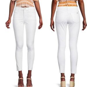 Mother The Looker White Jeans 27